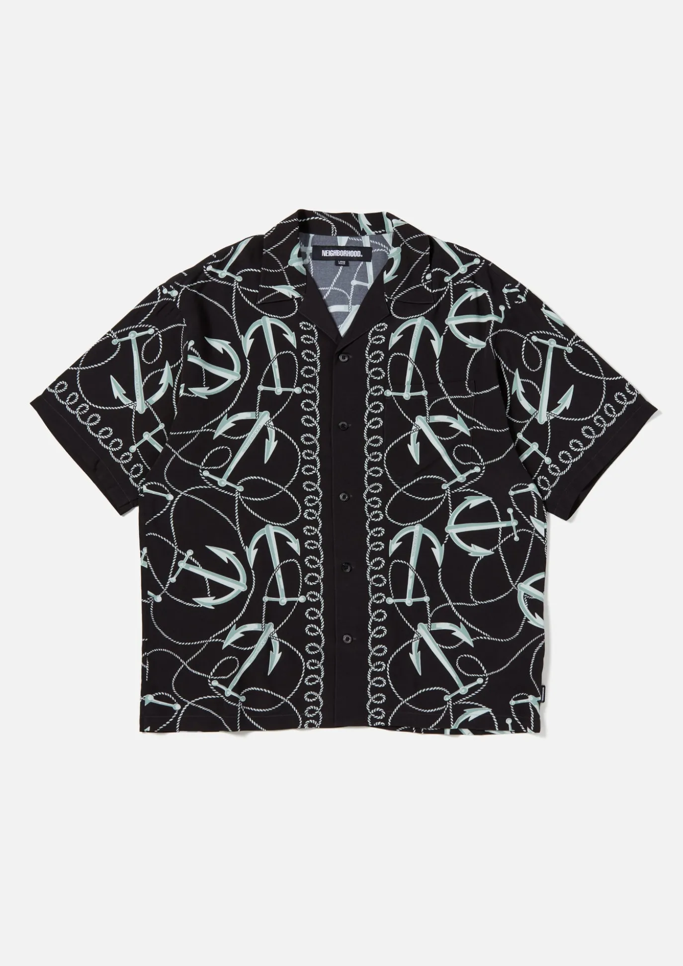 Anchor Hawaiian Shirt Ss
