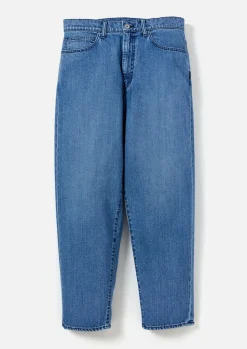 Baggysilhouette Denim Pants