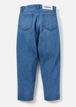 Baggysilhouette Denim Pants