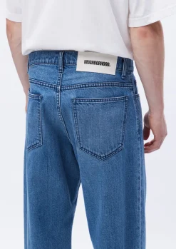Baggysilhouette Denim Pants