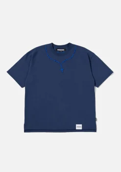 Cross Embroidery Crewneck Ss