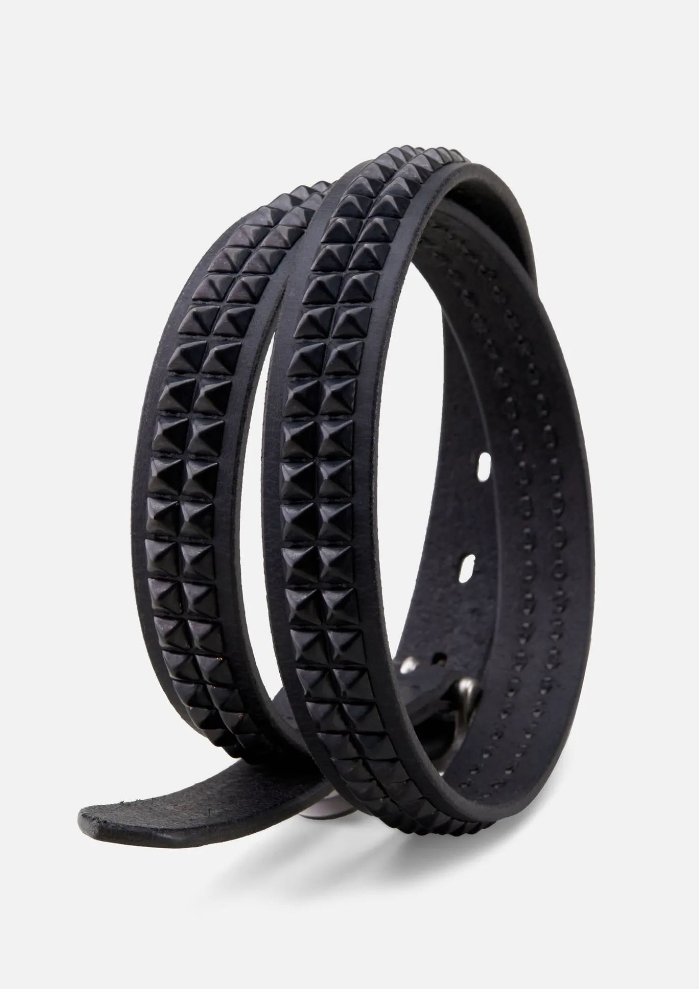 Double Studs Belt . Cl