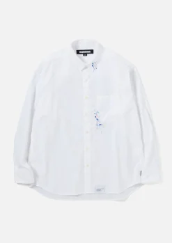 Drip Embroidery Shirt Ls