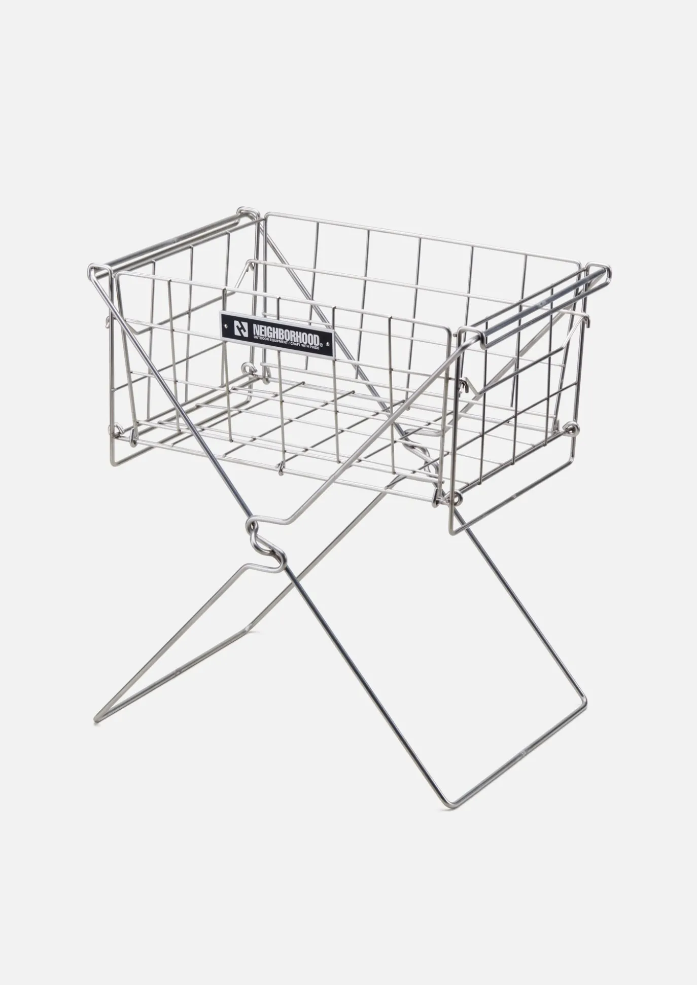 Folding Basket & Stand Set