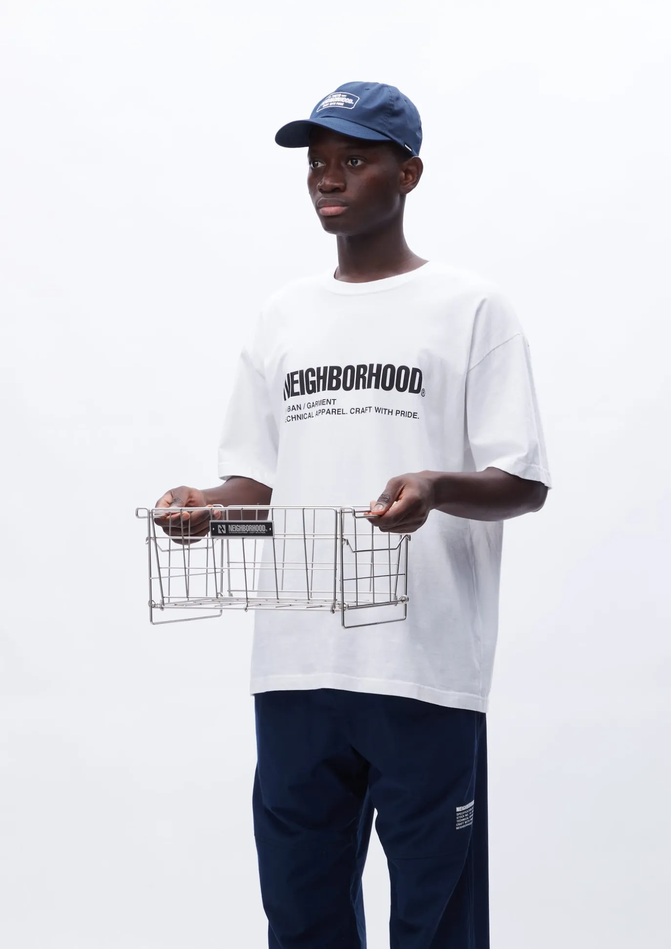 Folding Basket & Stand Set