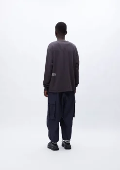 Logo Print Crewneck Ls