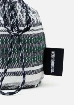 Mexican Blanket Drawstring Bag