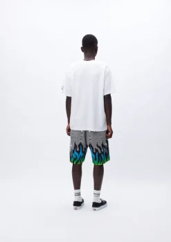 Nh X Dsc . Flamepattern Short Pants
