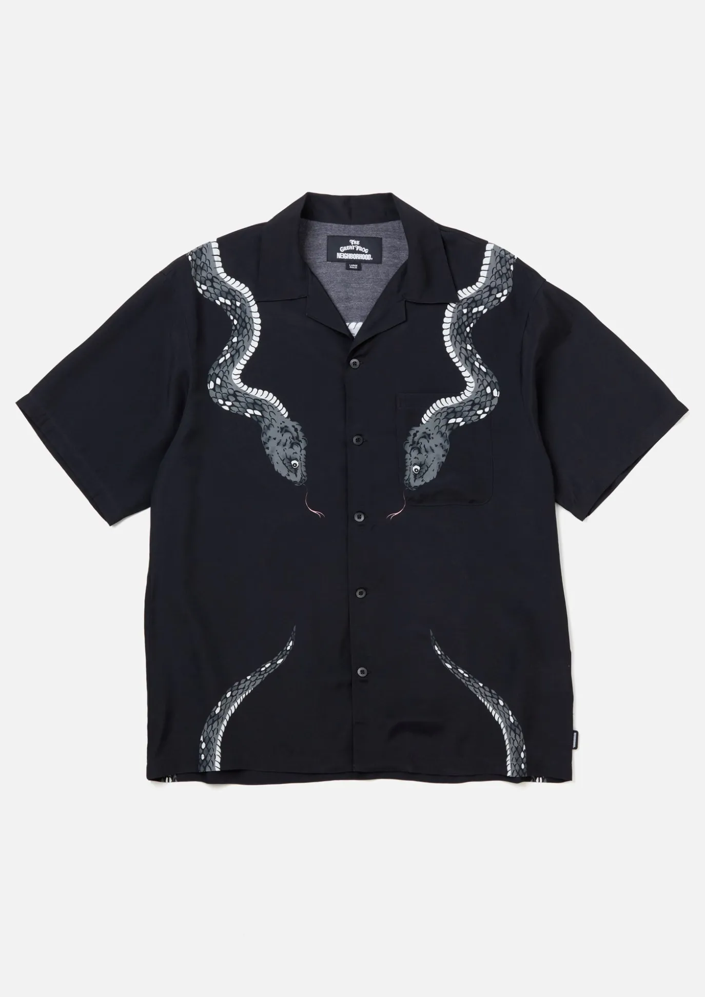 Nh X Great Frog Snake Hawaiian Shirt Ss