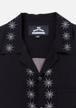 Nh X Great Frog Spiderweb Hawaiian Shirt Ss