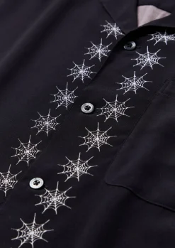 Nh X Great Frog Spiderweb Hawaiian Shirt Ss