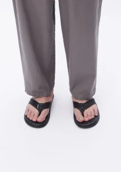 Nh X Island Slipper . Leather Sandal