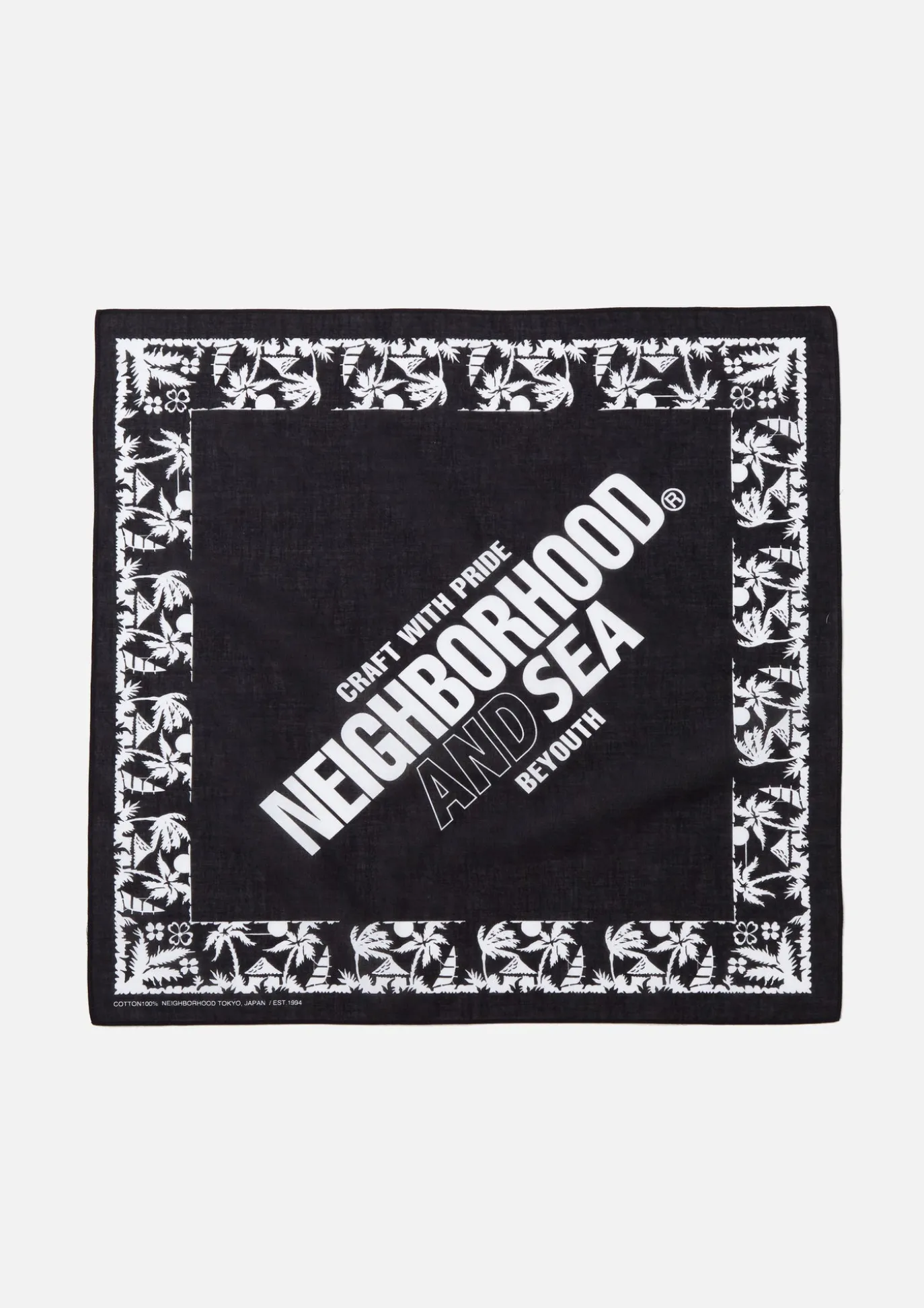 Nh X Wind And Sea . Bandana