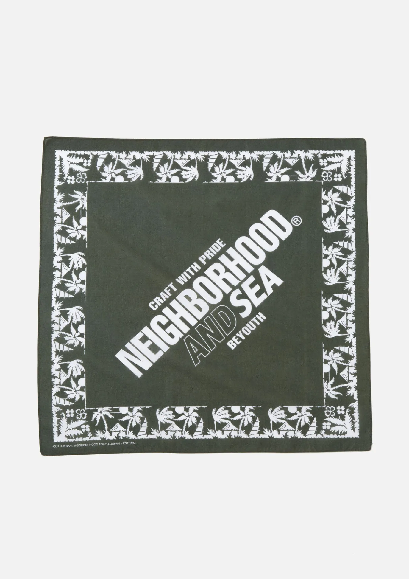 Nh X Wind And Sea . Bandana