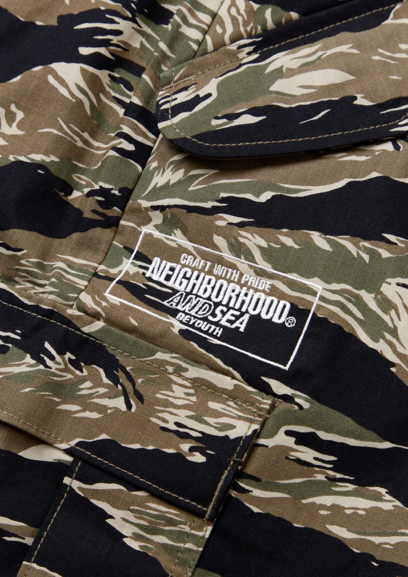 Nh X Wind And Sea . Camouflage Cargo Pants