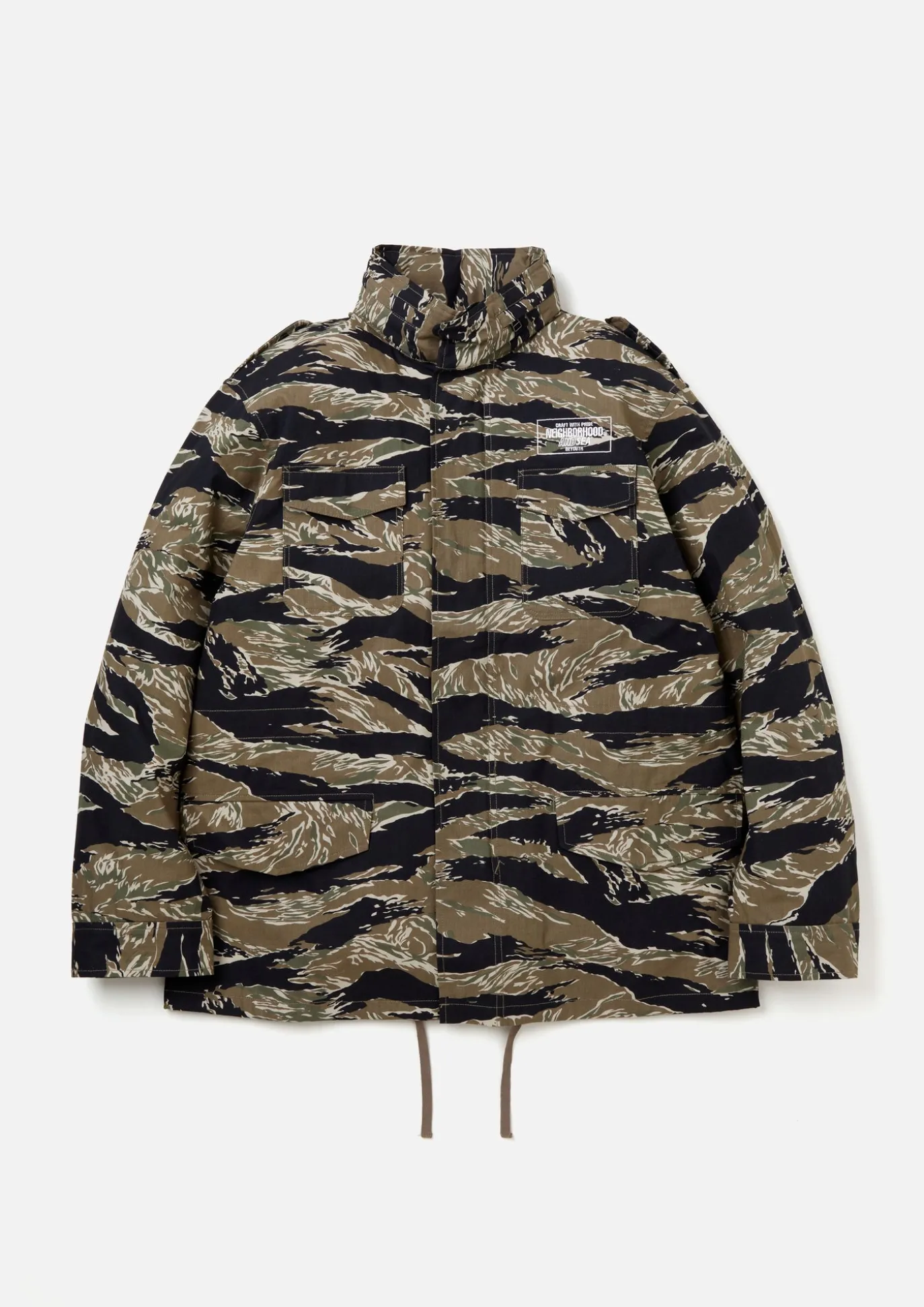 Nh X Wind And Sea . Camouflage M-65 Jacket