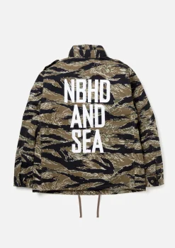 Nh X Wind And Sea . Camouflage M-65 Jacket