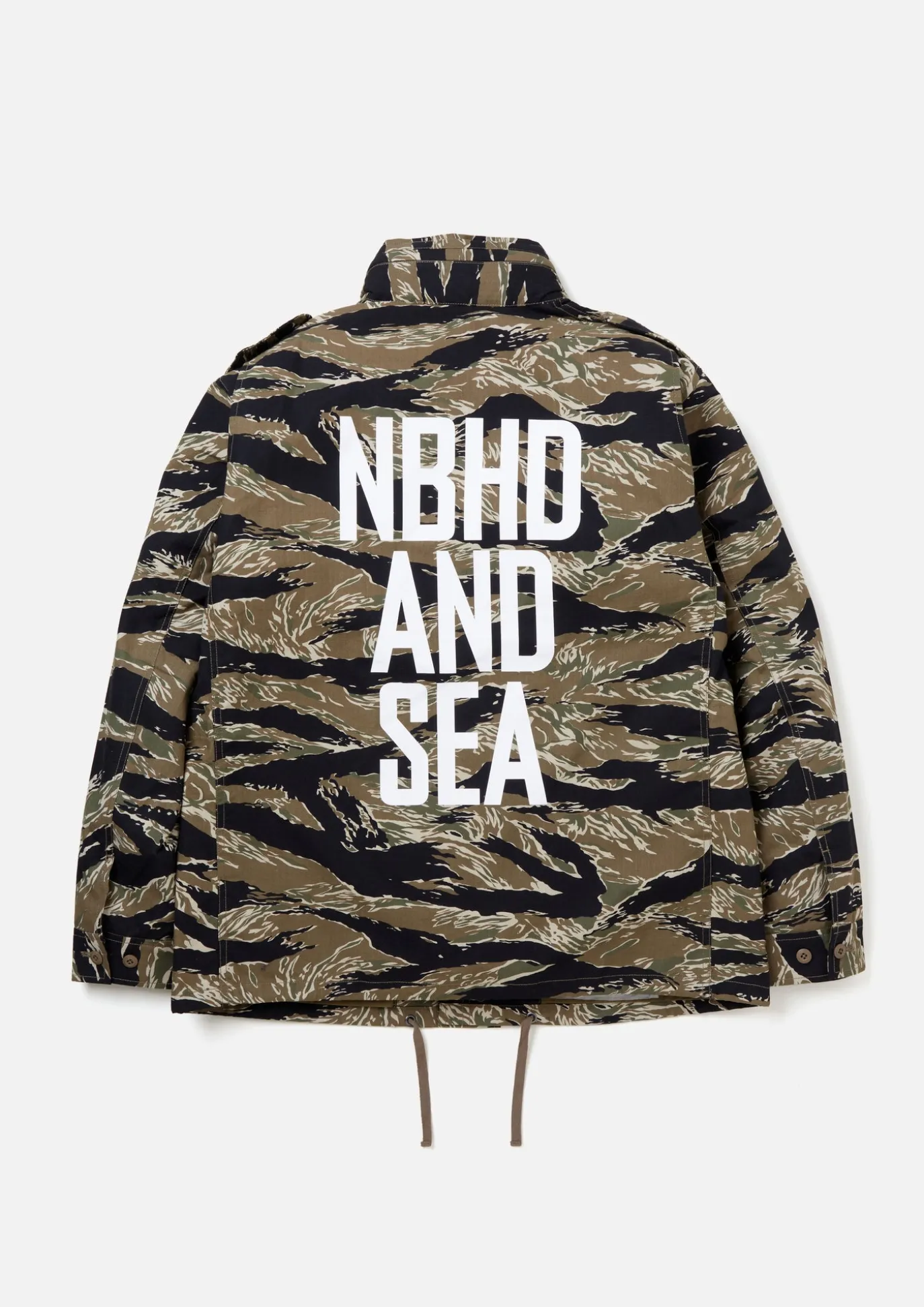 Nh X Wind And Sea . Camouflage M-65 Jacket