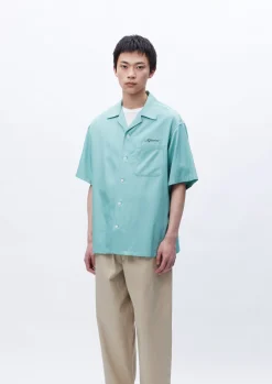 Solid-Color Hawaiian Shirt Ss