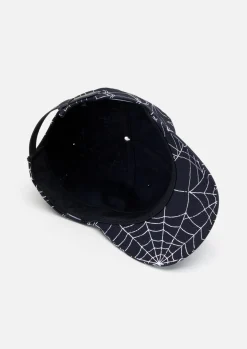 Spiderweb Dad Cap