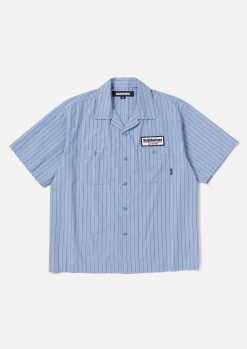 Stripe Work Shirt Ss