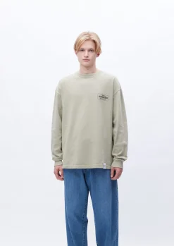 Sulfur Dye Crewneck Ls