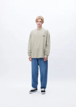 Sulfur Dye Crewneck Ls