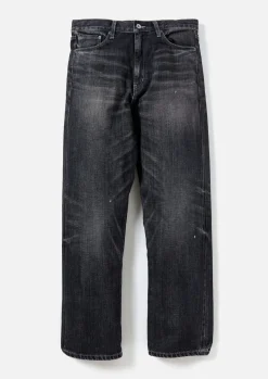 Washed Denim Dp Basic Pants