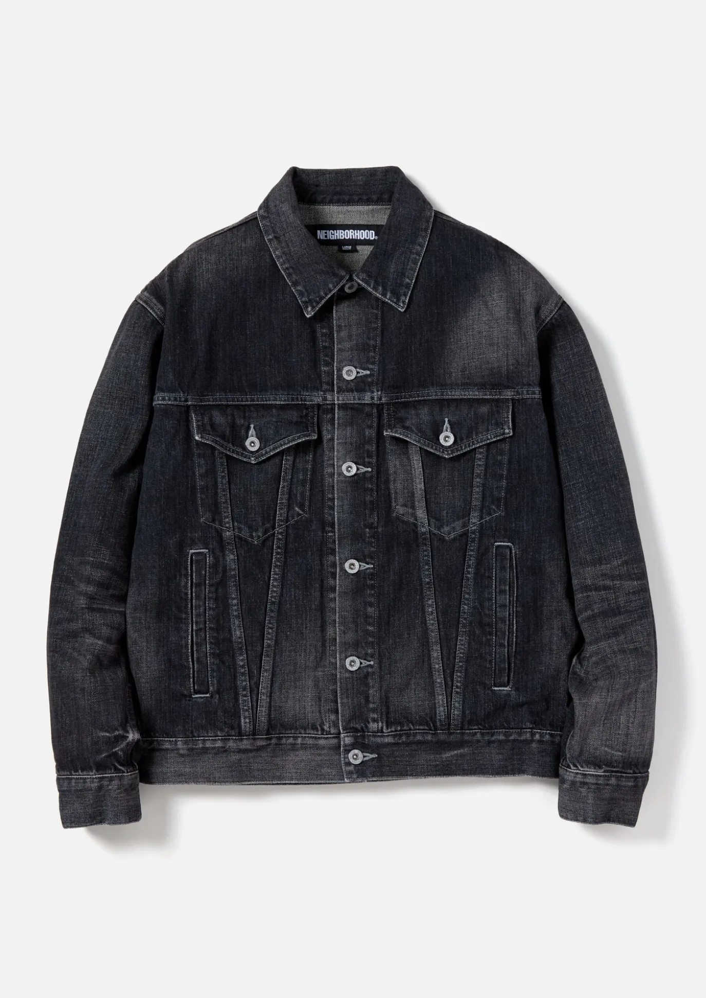 Washed Denim Type-4 Jacket
