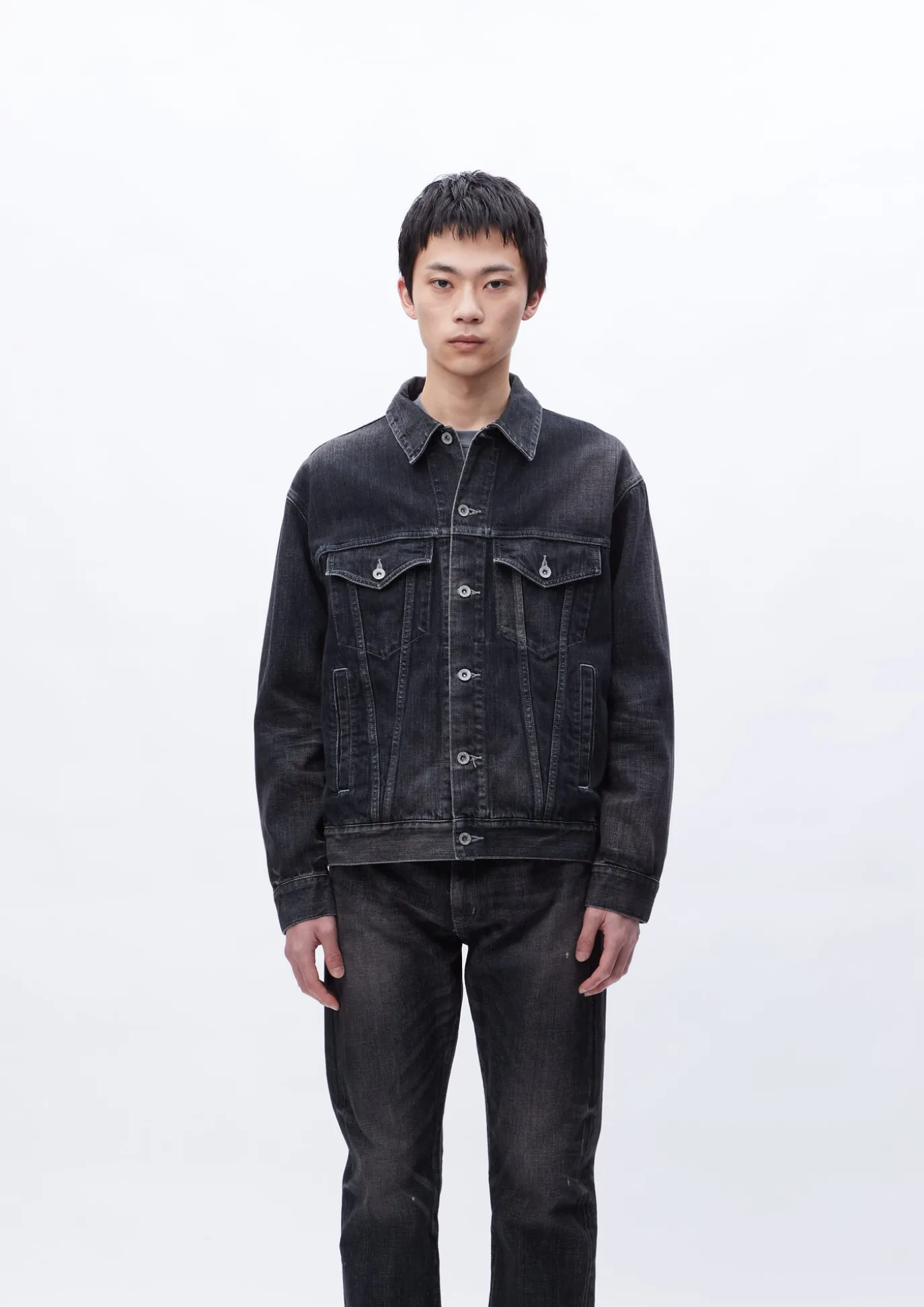 Washed Denim Type-4 Jacket